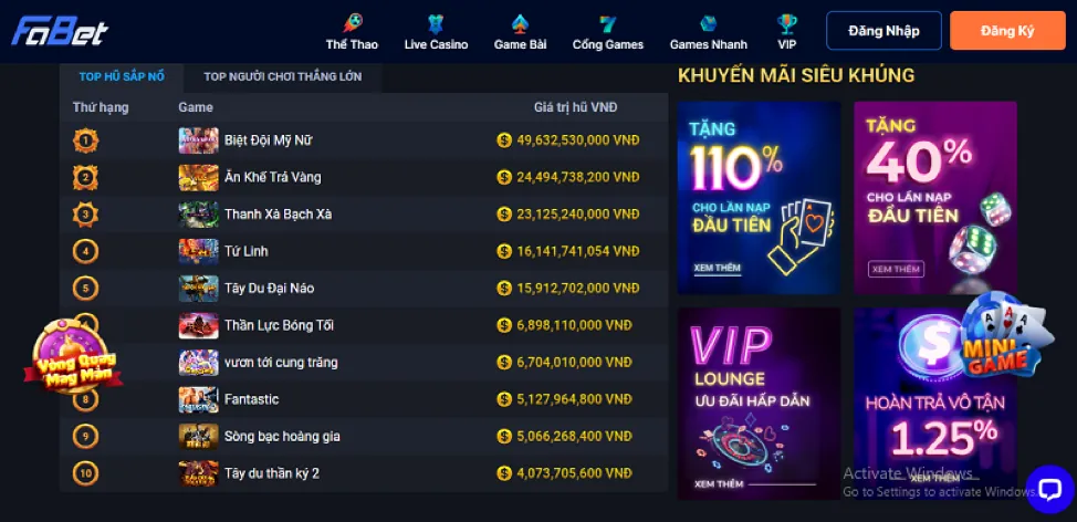 Mẹo chọn game nổ hũ tỷ lệ thắng cao tại 32 win